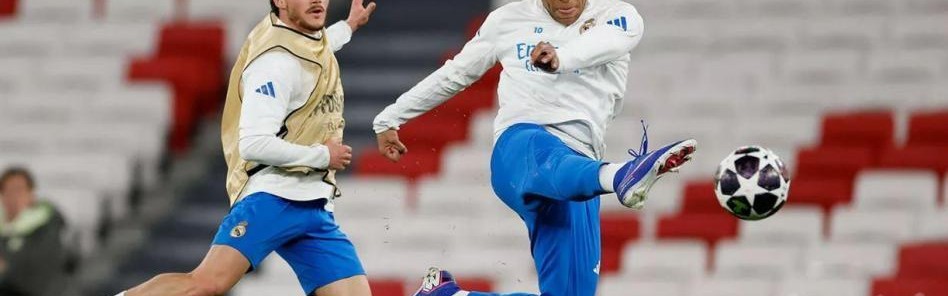 开云体育-世体：皇马在光明球场进行训练，姆巴佩确认身体状态可以首发