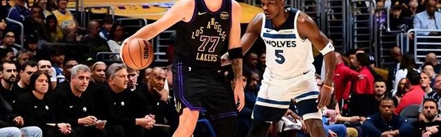 湖人升至西部第四！“东里”合砍62分引4人上双 华子仅14分成败笔|森林狼|爱德华兹|东契奇|三分球|里夫斯_新浪体育_新浪新闻